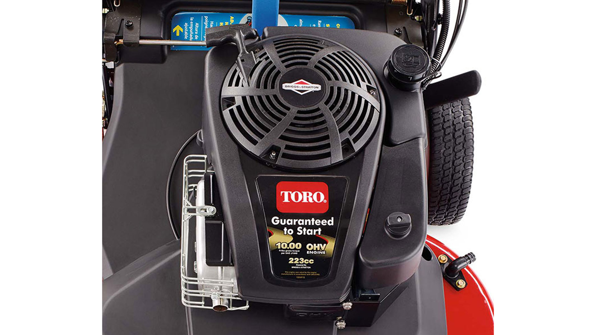 Toro timemaster shop governor adjustment